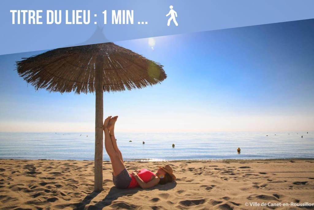 Paradis - Hyper Centre, A Deux Pas De La Mer ! Canet-en-Roussillon Eksteriør billede