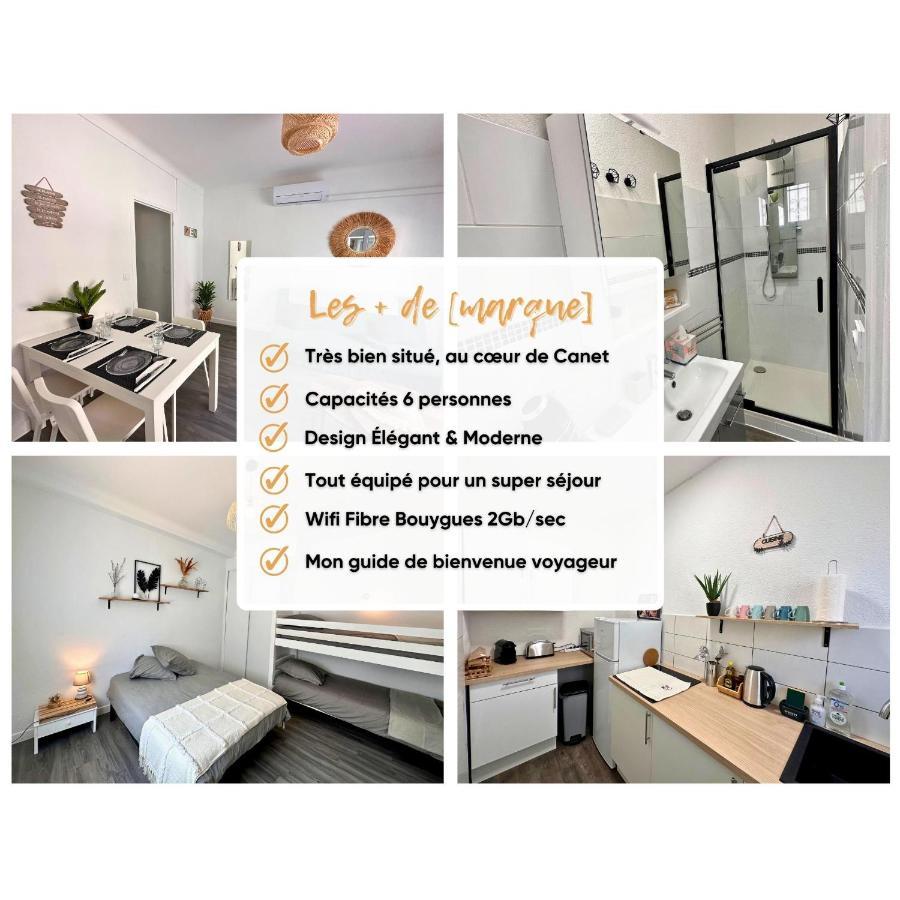Paradis - Hyper Centre, A Deux Pas De La Mer ! Canet-en-Roussillon Eksteriør billede